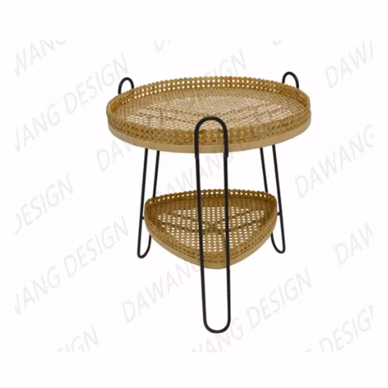 Rattan-Weaved Rocking Horse for Kids