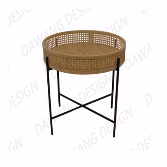 Rattan-Weaved Rocking Horse for Kids