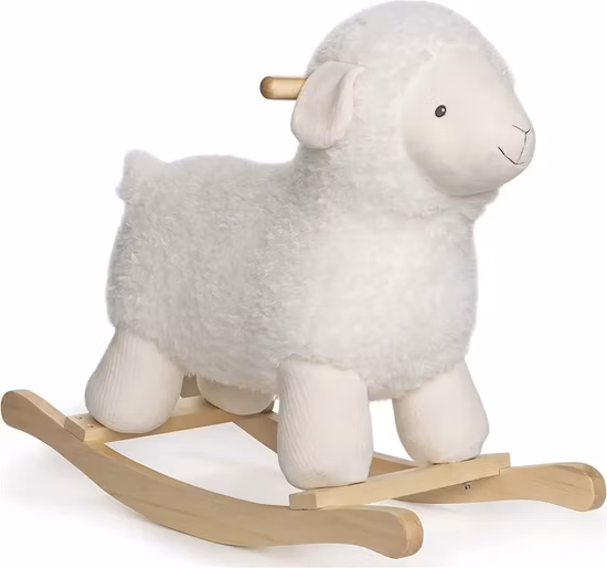 Fábrica atacado crianças personalização vender certificado crianças cavalo de balanço brinquedo equitação bebê balanço de madeira agitando brinquedo de cavalo de pelúcia